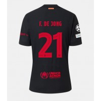 Barcelona Frenkie de Jong #21 Gostujuci Dres 2024-25 Kratak Rukav